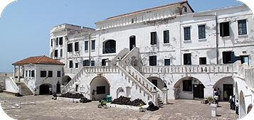 Cape Coast Castle front view