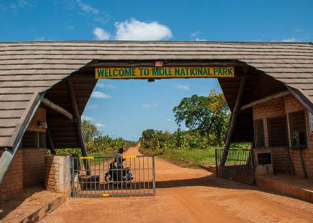 Names of the 41 tourist destinations in Ghana