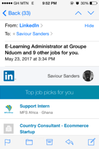 LinkedIn Job Suggestions