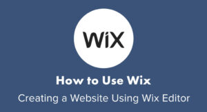 wix tutorial